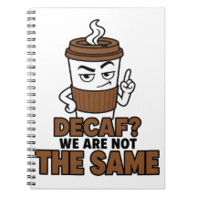 Descafeinado Não Somos Iguais Amante de Café Diver