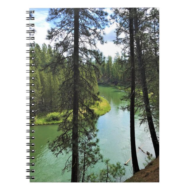 Caderno Espiral Deschutes River, Oregon (Frente)