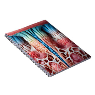 Caderno Espiral Descrição do Notebook Espiral Corpo Humano