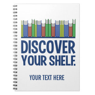 Caderno Espiral Descubra seu notebook personalizado da prateleira