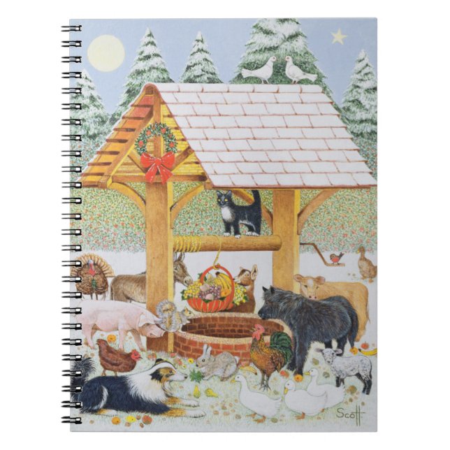 Caderno Espiral Desejando o bom (Frente)