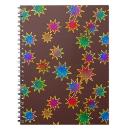 Caderno Espiral Deseje em uma estrela do céu de ferro