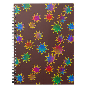 Caderno Espiral Deseje em uma estrela do céu de ferro