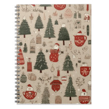 Desejos de Férias: Coleção de Notebooks de Natal