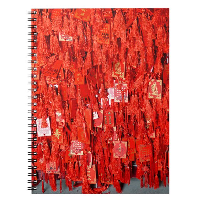 Caderno Espiral Desejos Vermelhos (Frente)