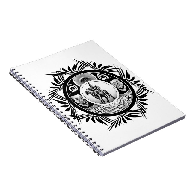 Caderno Espiral Desenho De Cavalo (Lado Direito)