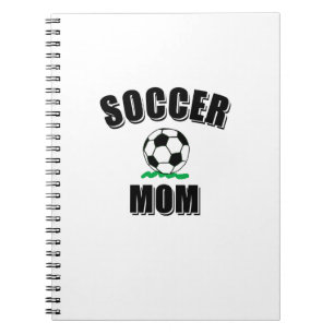 Caderno Espiral Desenho E Texto Da Mãe Do Futebol