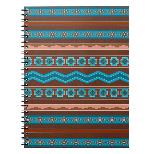 Caderno Espiral Desenho Geométrico de Cameron Gorge no Estilo Sudo (Frente)