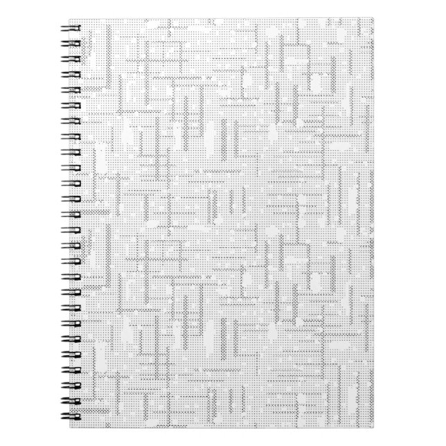 Caderno Espiral Desert Storm, Snow Drift Spiral Photo Notebook (Frente)