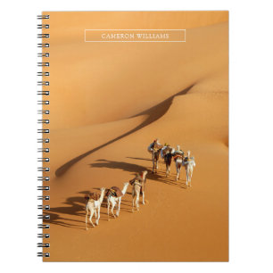 Caderno Espiral Desertos Tuareg Walk com Camels