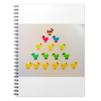 Caderno Espiral Desfile de patos