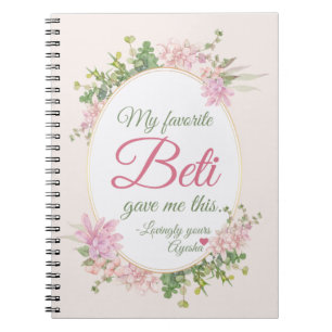 Caderno Espiral desi mom gifts