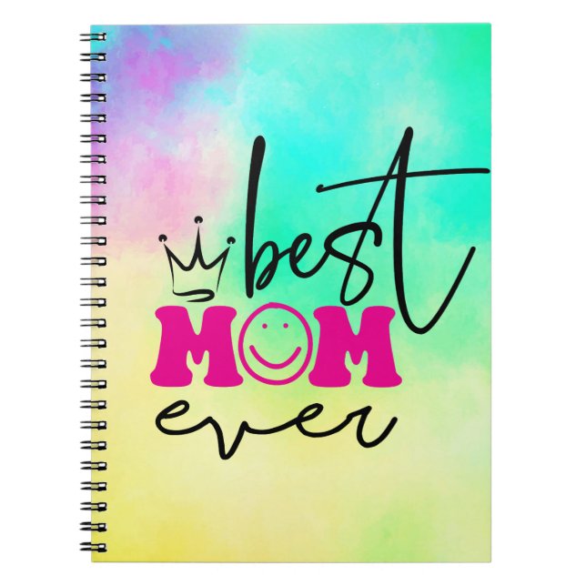 Caderno Espiral Design-63344 da Melhor Mãe (Frente)
