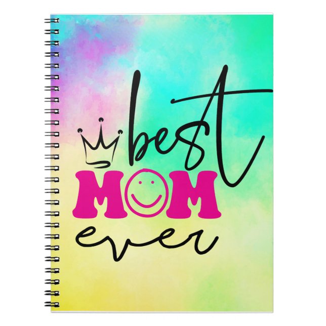 Caderno Espiral Design-63344 da Melhor Mãe (Frente)
