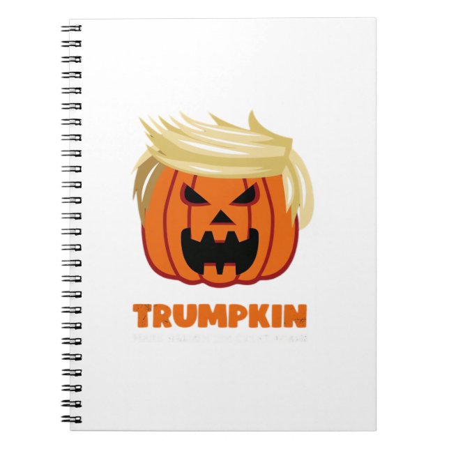 Caderno Espiral Design Clássico Trumpkin (Frente)