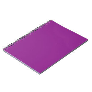 Caderno Espiral Design com um espantoso fundo roxo e branco