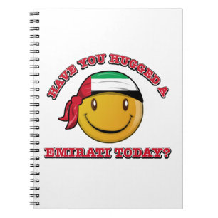 Caderno Espiral Design da bandeira dos UAE