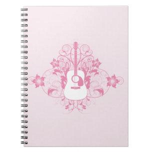 Caderno Espiral Design da guitarra