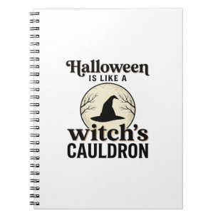 Caderno Espiral Design de Camisa Vintage Castelo Assombrado Hallow