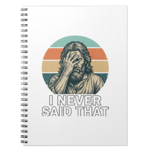 Caderno Espiral Design de Citação de Engravura Vintage Facepalm En