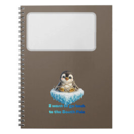 Caderno Espiral Design de Conservação da Mudança Climática de Ping