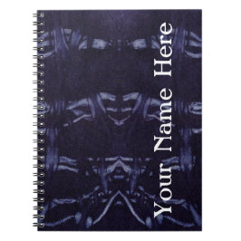 Caderno Espiral Design de Denim Lavado #8 @ Emporio Moffa