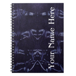 Caderno Espiral Design de Denim Lavado #8 @ Emporio Moffa