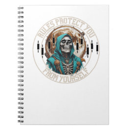 Caderno Espiral Design de Fantasia | Ceifador | Motivação