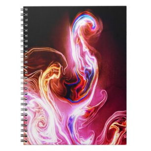 Caderno Espiral Design de fumo
