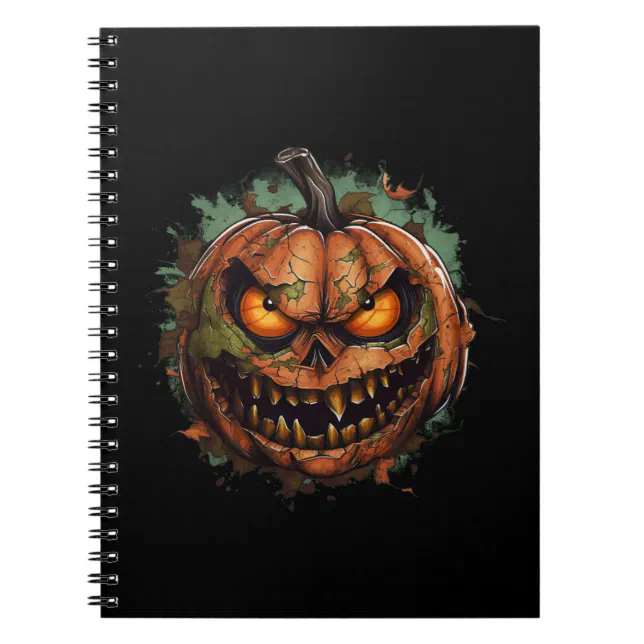 Foto de Caderno Com Cara Assustadora Para Fazer O Halloween