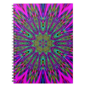 Caderno Espiral design de mandala