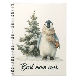 Caderno Espiral Design de “Melhor Mãe de Todos os Tempos” com Ping