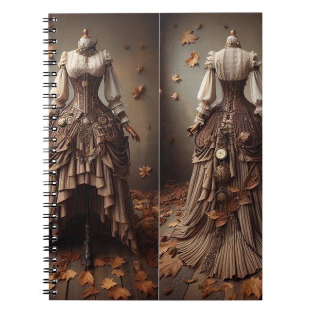 Caderno Espiral Design de Moda Victoriana Cai (Frente)
