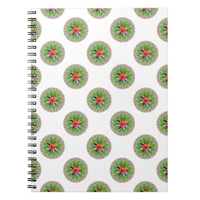 Caderno Espiral Design de Otomi Moderno (Frente)
