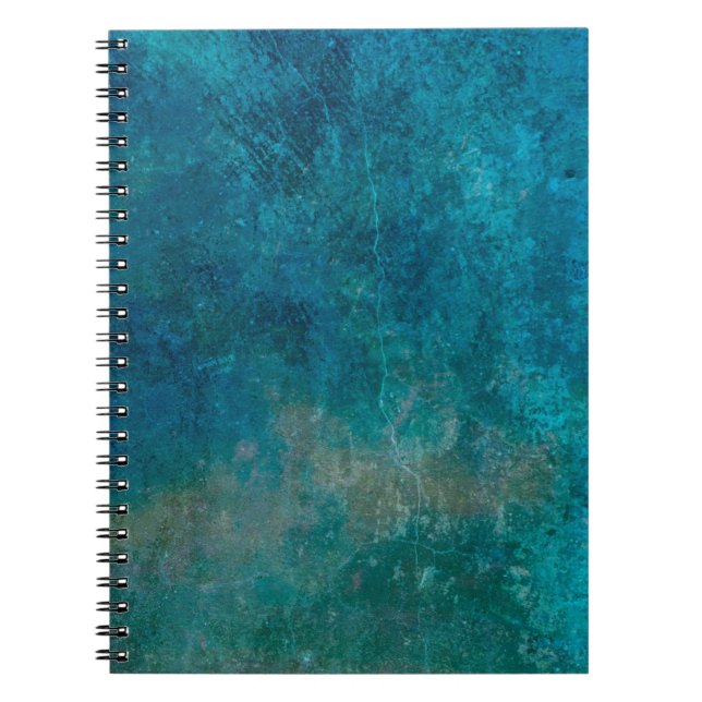 Caderno Espiral Design de padrão de papel de parede em segundo pla (Frente)