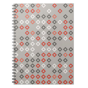 Caderno Espiral Design de padrão geométrico, arte, fundo