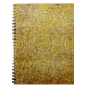 Caderno Espiral Design de papel antigo. Ultrawide Grunge Seamless 