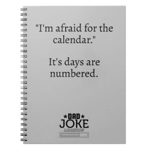 Caderno Espiral Design de Piada do Pai legal