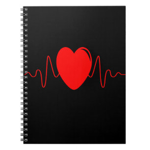 Caderno Espiral Design de pulsação
