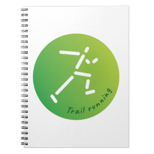 Caderno Espiral Design de Trilha em Execução