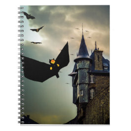 Caderno Espiral Design divertido para o Halloween