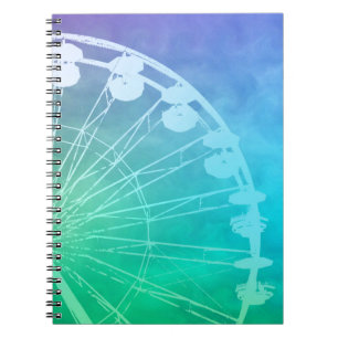 Caderno Espiral Design do verão do carnaval