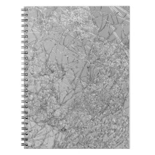 Caderno Espiral Design falso rachado quebrado - Dissuasão de roubo