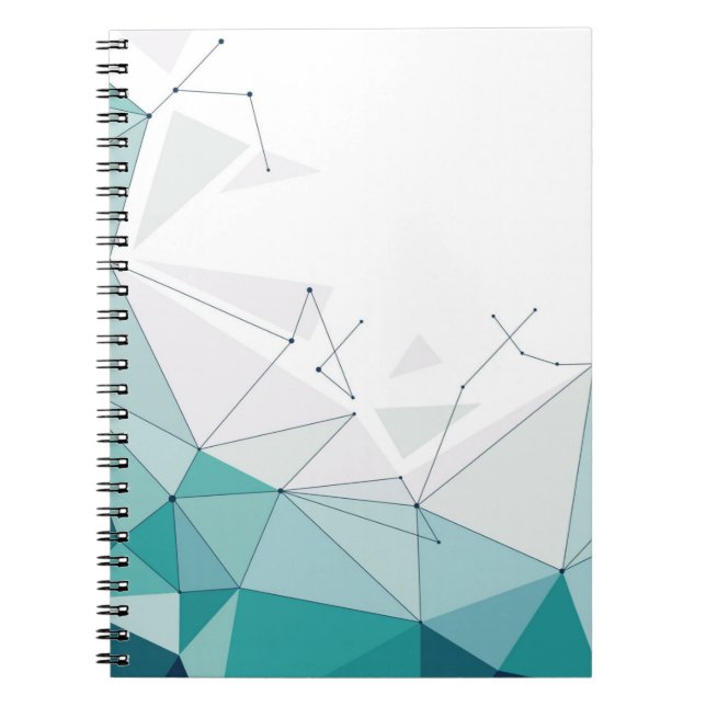 Caderno Espiral Design geométrico (Frente)