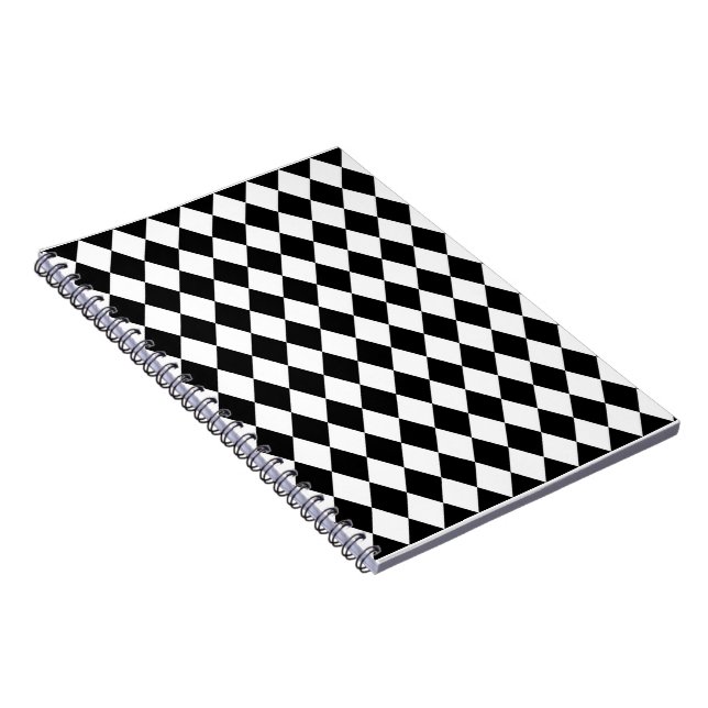 Caderno Espiral Design Harlequim (Lado Direito)