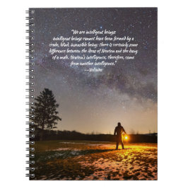 Caderno Espiral Design inteligente de Voltaire