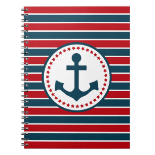 Caderno Espiral Design náutico