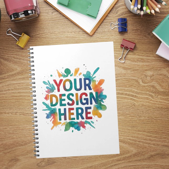 Caderno Espiral Design personalizado DIY (Criador carregado)
