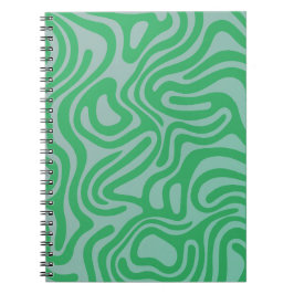 Caderno Espiral Design simple et élégant Carnet spiral abstrait