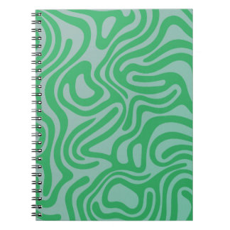 Caderno Espiral Design simple et élégant Carnet spiral abstrait